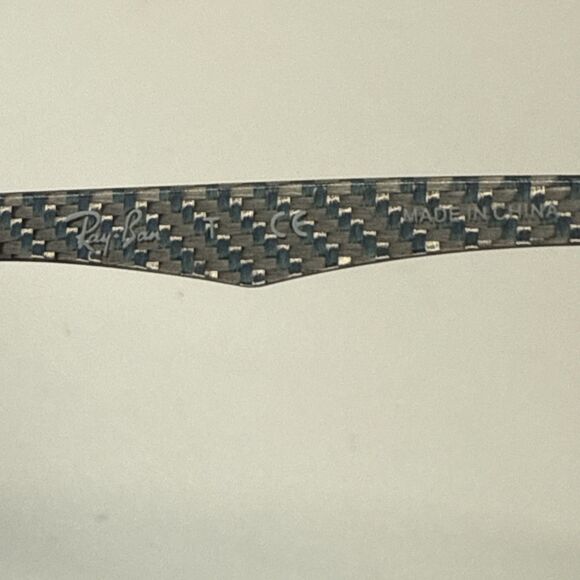 Ray-Ban RB8309 004/6G Polarized Sunglasses Blue Carbon Fiber Cockpit 59-18-140 - Picture 9 of 13